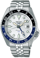 Seiko 5 Sports SKX Series 2024 Sport Style Mechanical Automatic GMT Stainless Steel Watch SSK033 SBSC017 SSK033K1, Caliber 4R34. Available at Watchoutz.com, Hong Kong's top online watch shop. Enjoy fast, secure international shipping and shop genuine Japanese watches with over 13 years of exceptional service. Visit Watchoutz International for your horology treasure hunt.