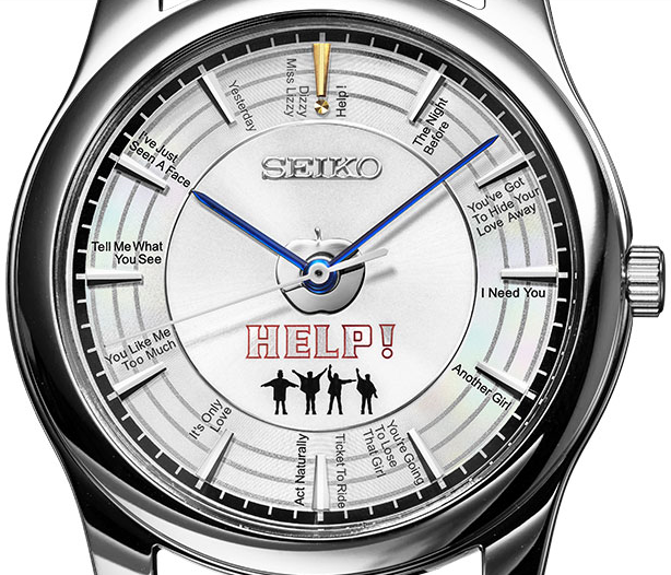 Seiko THE BEATLES HELP! 60th Anniversary Official Seiko THE BEATLES HELP! 60th Anniversary Official