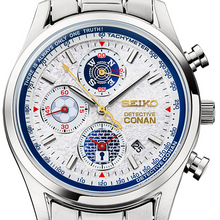 Seiko X Detective Conan 2025 Edition Collaboration Limited Edition Quartz Chronograph. Available at Watchoutz.com, Hong Kong's top online watch retailer with a physical shop. Enjoy fast, secure international shipping and shop for genuine Japanese watches with over 13 years of exceptional service and reputation. Visit Watch Outz International for your next horology treasure hunt.