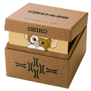 Seiko X GREMLINS 40th Anniversary Collaboration Limited Edition Quartz Chronograph. Available at Watchoutz.com, Hong Kong's top online watch retailer with a physical shop. Enjoy fast, secure international shipping and shop for genuine Japanese watches with over 13 years of exceptional service and reputation. Visit Watch Outz International for your next horology treasure hunt.