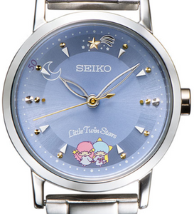 Seiko X Sanrio 2025 Little Twin Stars 50th Anniversary Collaboration Limited Edition Quartz Watch. Available at Watchoutz.com, Hong Kong's top online watch retailer with a physical shop. Enjoy fast, secure international shipping and shop for genuine Japanese watches with over 13 years of exceptional service and reputation. Visit WatchOutz.com for your wrist game! 