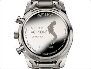 Seiko Michael Jackson Tribute Limited Edition Chronograph Watch Seiko Michael Jackson Tribute Limited Edition Chronograph Watch