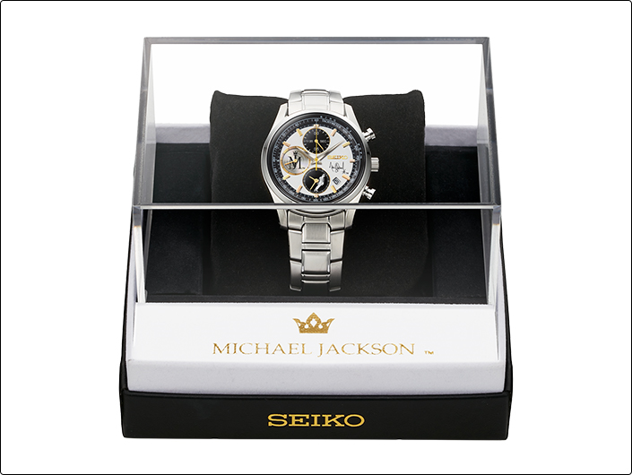 Seiko Michael Jackson Tribute Limited Edition Chronograph Watch Seiko Michael Jackson Tribute Limited Edition Chronograph Watch