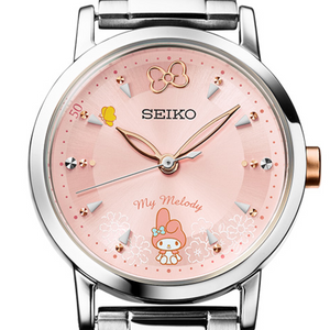 Seiko X Sanrio 2025 MY MELODY 50th Anniversary Collaboration Limited Edition Quartz Watch. Available at Watchoutz.com, Hong Kong's top online watch retailer with a physical shop. Enjoy fast, secure international shipping and shop for genuine Japanese watches with over 13 years of exceptional service and reputation. Visit Watch Outz International for your next horology treasure hunt.