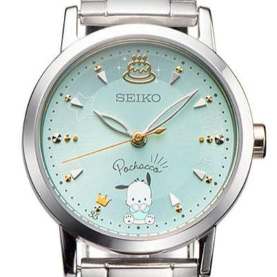 Seiko X Sanrio 2024 Pochacco 35th Annivsersary Collaboration Limited Edition Quartz Watch Face. Available at Watchoutz.com, Hong Kong's top online watch retailer with a physical shop. Enjoy fast, secure international shipping and shop for genuine Japanese watches with over 13 years of exceptional service and reputation. Visit Watch Outz International for your next horology treasure hunt.