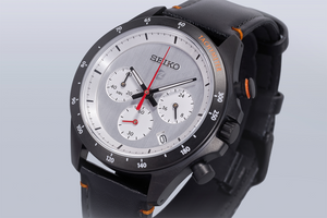 Seiko X Mazda Spirit Racing 2025 Silver Face Limited Edition Quartz Chronograph Watch. Available at Watchoutz.com, Hong Kong's top online watch retailer with a physical shop. Enjoy fast, secure international shipping and shop for genuine Japanese watches with over 13 years of exceptional service and reputation. Visit WatchOutz.com for your wrist game! 