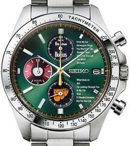 Seiko THE BEATLES RUBBER SOUL 60th Anniversary Limited Chronograph