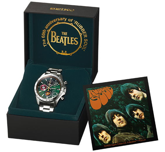 Seiko × The Beatles Rubber Soul 60th Anniversary Chronograph Seiko × The Beatles Rubber Soul 60th Anniversary Chronograph