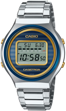 Casio Casiotron 50th Anniversary Limited Edition Recreation Tough Solar Multi Band 6 Brilliant Sunshine TRN-50SS-2A TRN50SS-2A. Available at Watchoutz.com, your best online watch retailer based in Hong Kong, buy brand new genuine Japanese watches with confidence, fast international shipping, Satisfied customers proven. Visit Watchoutzinternational for your next horology hunt.