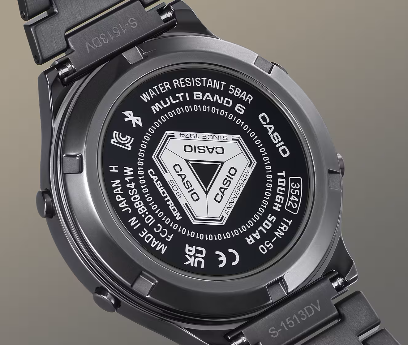 Casiotron 50th Anni Zero One BlackGold