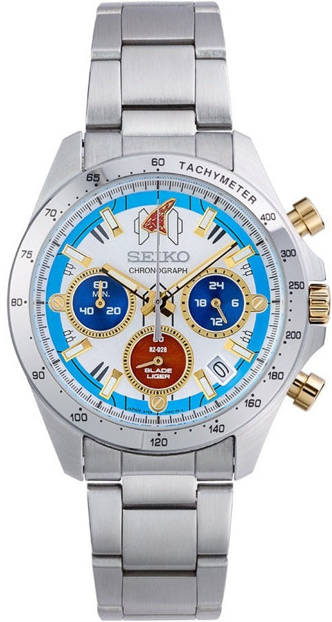 Seiko X Zoids Blade Liger 40th Anniversary Collaboration Limited Edition Quartz Chronograph www.watchoutz.com