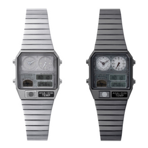 Citizen × TiCTAC ANA‑DIGI TEMP Skeleton Black Ice Watch – WATCH OUTZ