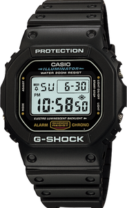 Casio G-Shock 5600 Series Classic Square Face Basic-Black DW-5600E-1V DW5600E DW-5600E-1VDF www.watchoutz.com