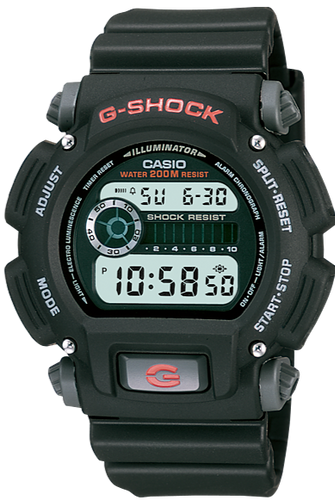 Casio G-Shock 9052 Series Basic-Black DW-9052-1V DW9052-1V www.watchoutz.com