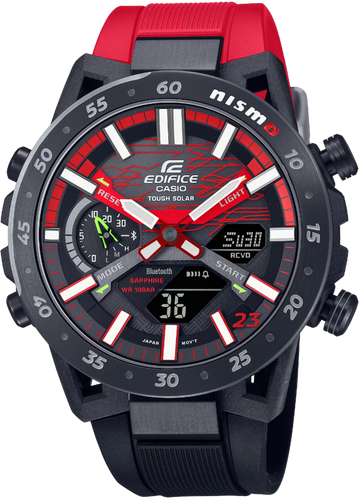 Casio Edifice Sospensione X NISMO MY23 Tough Solar Smartphone Link ECB-2000NIS-1A ECB2000NIS-1A www.watchoutz.com