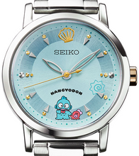 Seiko Hangyodon 2026 collaboration quartz watch dial close up