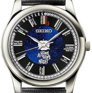 Seiko X THE BEATLES "A Hard Day's Night" 60th Anniversary Collaboration Limited Edition Quartz Chronograph Dial www.watchoutz.com