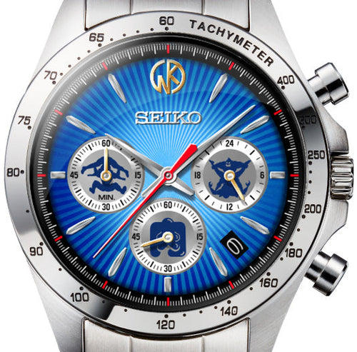 Seiko X Kinnikuman Collaboration 45th Anniversary Limited Edition Quartz Chronograph. Available at Watchoutz.com, Hong Kong's top online watch retailer with a physical shop. Enjoy fast, secure international shipping and shop for genuine Japanese watches with over 13 years of exceptional service and reputation. Visit Watch Outz International for your next horology treasure hunt.