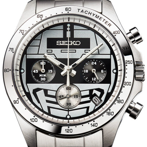 Seiko X SPACE-SHERIFF Gavan 40th Anniversary Collaboration Limited Edition Quartz Chronograph. Available at Watchoutz.com, Hong Kong's top online watch retailer with a physical shop. Enjoy fast, secure international shipping and shop for genuine Japanese watches with over 13 years of exceptional service and reputation. Visit Watch Outz International for your next horology treasure hunt.