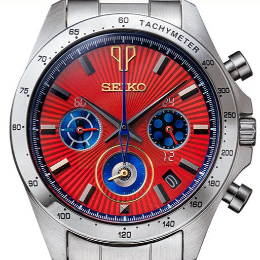 Seiko X COBRA The Space Pirate 45th Anniversary Collaboration Limited Edition Quartz Chronograph. Available at Watchoutz.com, Hong Kong's top online watch retailer with a physical shop. Enjoy fast, secure international shipping and shop for genuine Japanese watches with over 13 years of exceptional service and reputation. Visit Watch Outz International for your next horology treasure hunt.