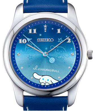 Seiko X Sanrio I. CINNAMOROLL 2025 Collaboration Limited Edition Quartz Watch. Preorder at Watchoutz.com, the best online watch retailer based in Hong Kong, a wide range of brand new genuine Japanese watches, fast international shipping, satisfying customers proven on Trustpilot, and enhance your online shopping experiences with Watchoutz International.
