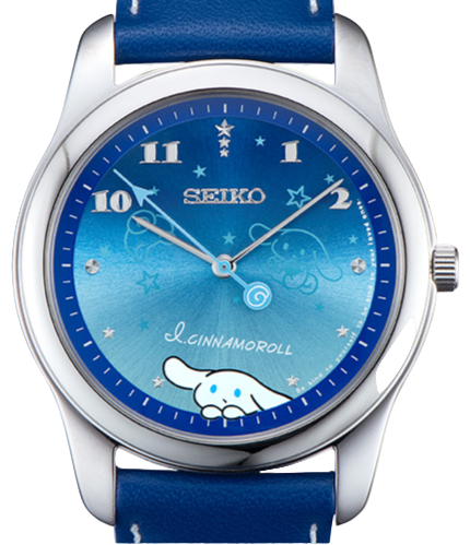 Seiko X Sanrio I. CINNAMOROLL 2025 Collaboration Limited Edition Quartz Watch. Preorder at Watchoutz.com, the best online watch retailer based in Hong Kong, a wide range of brand new genuine Japanese watches, fast international shipping, satisfying customers proven on Trustpilot, and enhance your online shopping experiences with Watchoutz International.
