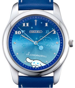Seiko X Sanrio I. CINNAMOROLL 2025 Collaboration Limited Edition Quartz Watch. Preorder at Watchoutz.com, the best online watch retailer based in Hong Kong, a wide range of brand new genuine Japanese watches, fast international shipping, satisfying customers proven on Trustpilot, and enhance your online shopping experiences with Watchoutz International.