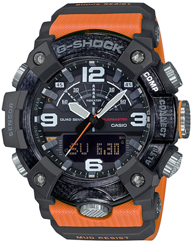 Casio G-Shock Master of G Mudmaster Multi Sensor Bluetooth Smartphone Link GG-B100-1A9 GGB100-1A9. Available at watchoutz.com