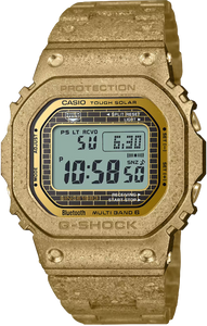 Casio G-Shock 40th Anniversary Full Metal Square Face Recrystallised Gold GMW-B5000PG-9 www.watchoutz.com