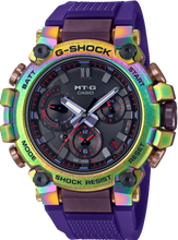 Casio G-Shock MT-G Tough Solar Rainbow IP Aurora Oval MTG-B3000PRB-1A MTGB3000PRB-1A www.watchoutz.com