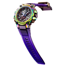 Casio G-Shock MT-G Tough Solar Rainbow IP Aurora Oval MTG-B3000PRB-1A Side www.watchoutz.com