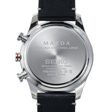 Seiko Mazda BF9504 engraved caseback with Mazda logo