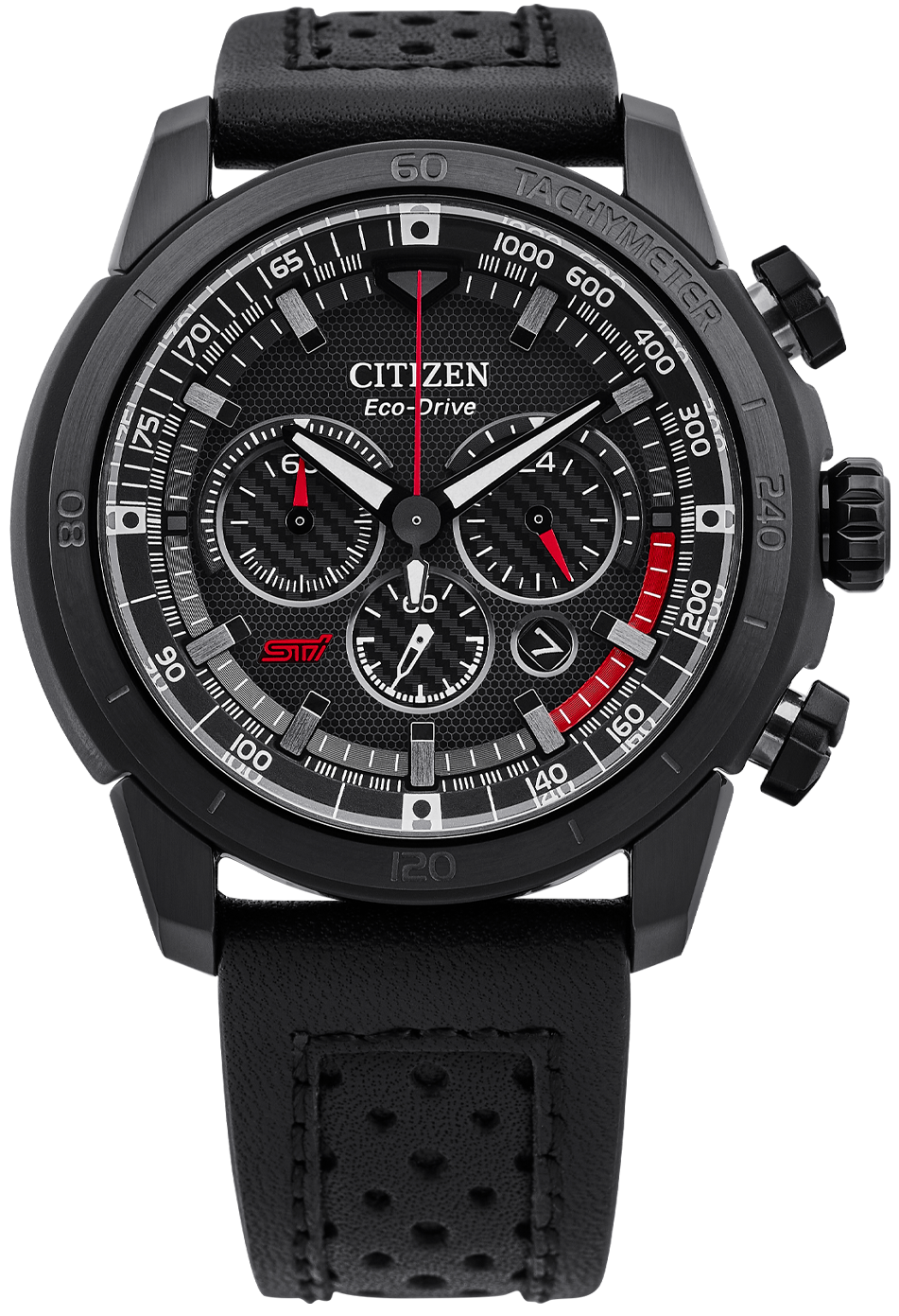 Citizen Eco-Drive x Subaru STi Sports Chronograph 2026 Limited Edition STSG26100010 watch, available at WatchOutz.com — Hong Kong’s trusted Japanese watch retailer with genuine Seiko, Grand Seiko, Casio, fast international shipping, and 13+ years of service.