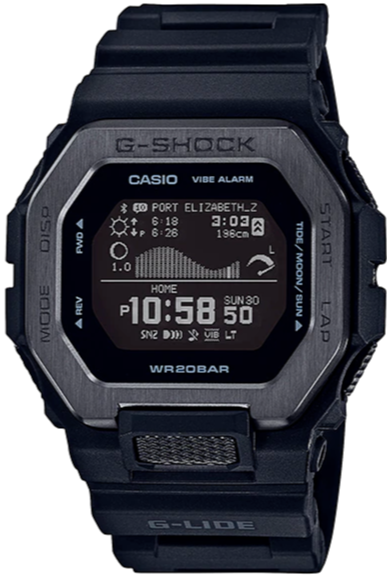 Casio G Shock G Lide Smartphone Link Sporty GBX100NS 1 GBX 100NS 1 WATCH OUTZ