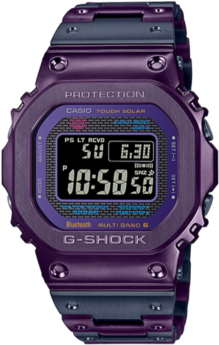 Casio G-Shock Full Metal Purple-Grey Higurashi Tokyo GMW-B5000PB-6 www.watchoutz.com