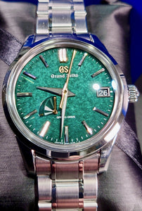 Grand Seiko Heritage Collection Spring Drive Chinese Limited Edition "Mt. Fuji Summer Green" SBGA453G Stock 3 www.watchoutz.com