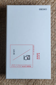 eiko X Nano Universe JDM Vintage Style Quartz Black-Dial Special Edition SZQV020 WO Stock Packaging www.watchoutz.com