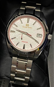 Grand Seiko Heritage Collection Spring Drive Red Snowflake SBGA421 AJHH Limited Edition Stock www.watchoutz.com