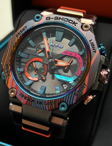 Casio G-Shock MT-G Tough Solar Rainbow Mountain MTG-B2000XMG-1ADR Stock in Watch Outz International www.watchoutz.com