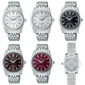 King Seiko KSK Mechanical Automatic Brushed Silver SPB281 SDKS003 watchoutz.com