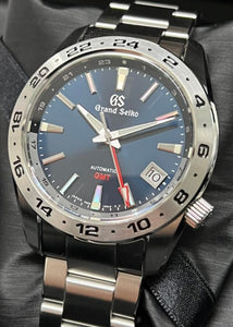 Grand Seiko Sport Collection Automatic 9S66 GMT Blue SBGM245 SBGM245G WATCH OUTZ
