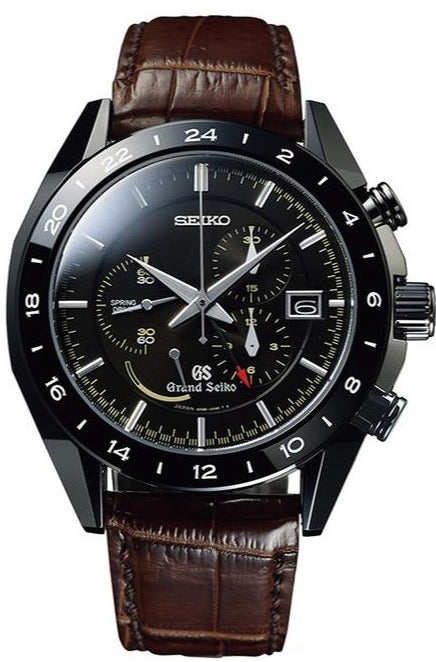 Grand Seiko Sports Collection Black Ceramic Limited Edition SBGC015 www.watchoutz.com