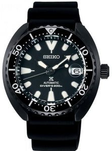 Seiko Prospex Automatic 200M Diver Mini Turtle All-Black SBDY087 www.watchoutz.com