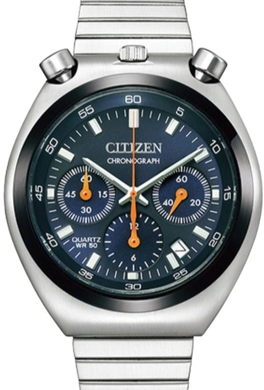 Citizen TSUNO CHRONO Bullhead Navy Blue Dial AN3660-81L – WATCH OUTZ