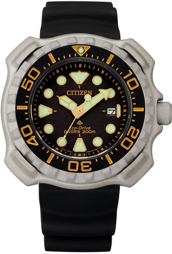 Citizen Eco-Drive Promaster Marine Titanium 200M Diver Modern Re-Issue BN0220-16E www.watchoutz.com