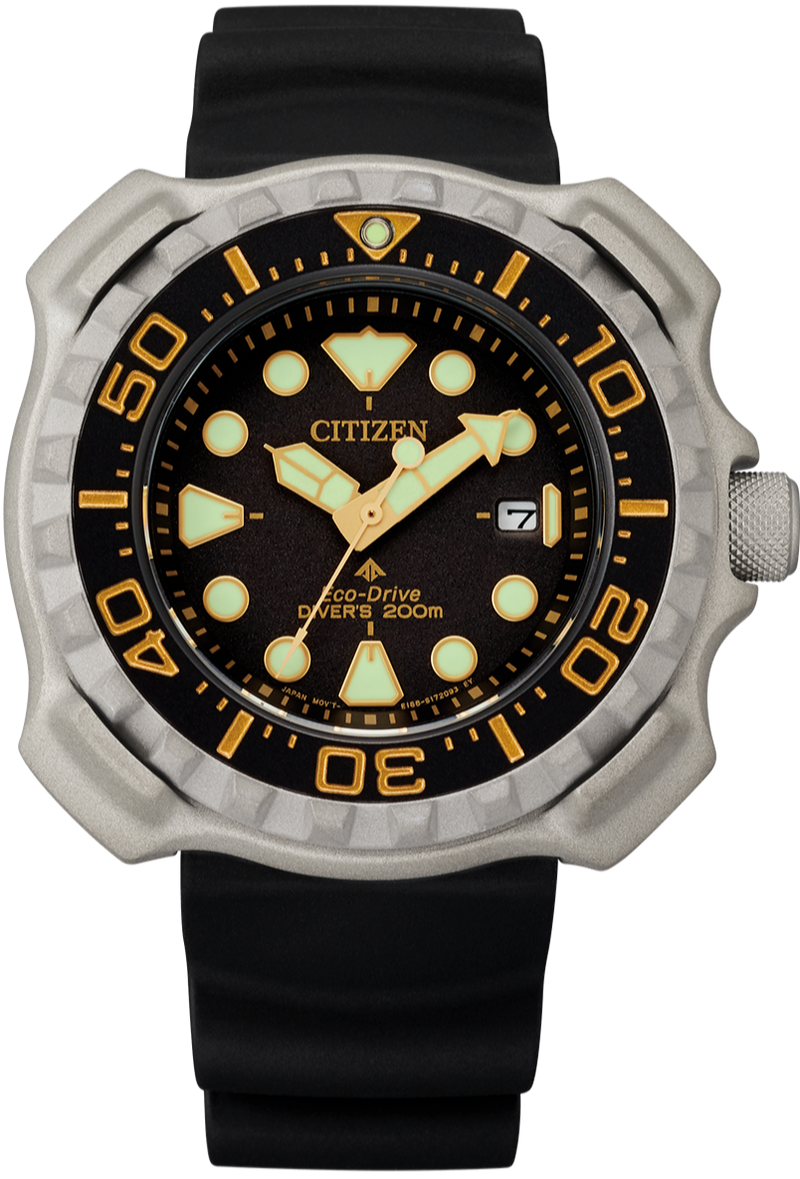 【訳あり：電池切】CITIZEN PROMASTER Eco-Drive 腕時計 Citizen Promaster BN0220‑16E Titanium Eco‑Drive Diver | WatchOutz