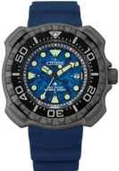 Citizen Eco-Drive Promaster Marine Titanium 200M Diver Modern Re-Issue Blue BN0227-09L www.watchoutz.com