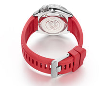 Crafter Blue 22mm Curved End Rubber Strap CB10 Red with Stainless Steel Hardware back (For Seiko SKX & New 5 Sports Series) www.watchoutz.com