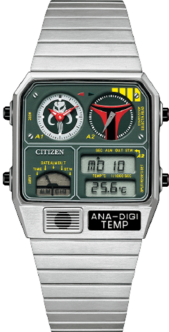 Citizen X Star Wars ANA-DIGI Temp JDM Limited Boba Fett JG2110-51W