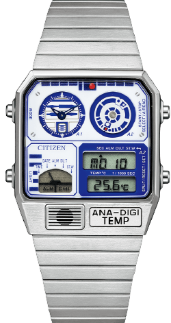 シチズン スターウォーズ アナデジテンプ ANA-DIGI TEMP R2-D2 Citizen X Star Wars ANA-DIGI Temp Limited Edition R2-D2 JG2117-51A